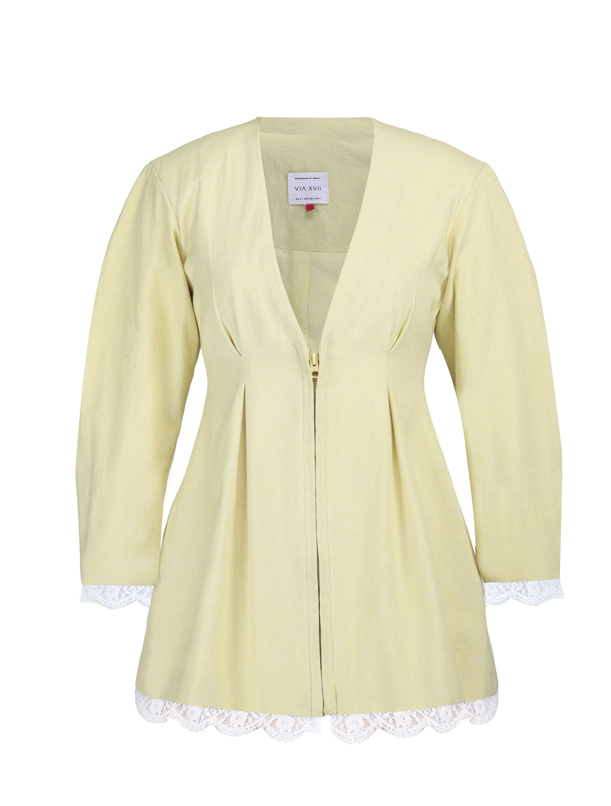 COLUMN JACKET - BUTTERCREAM