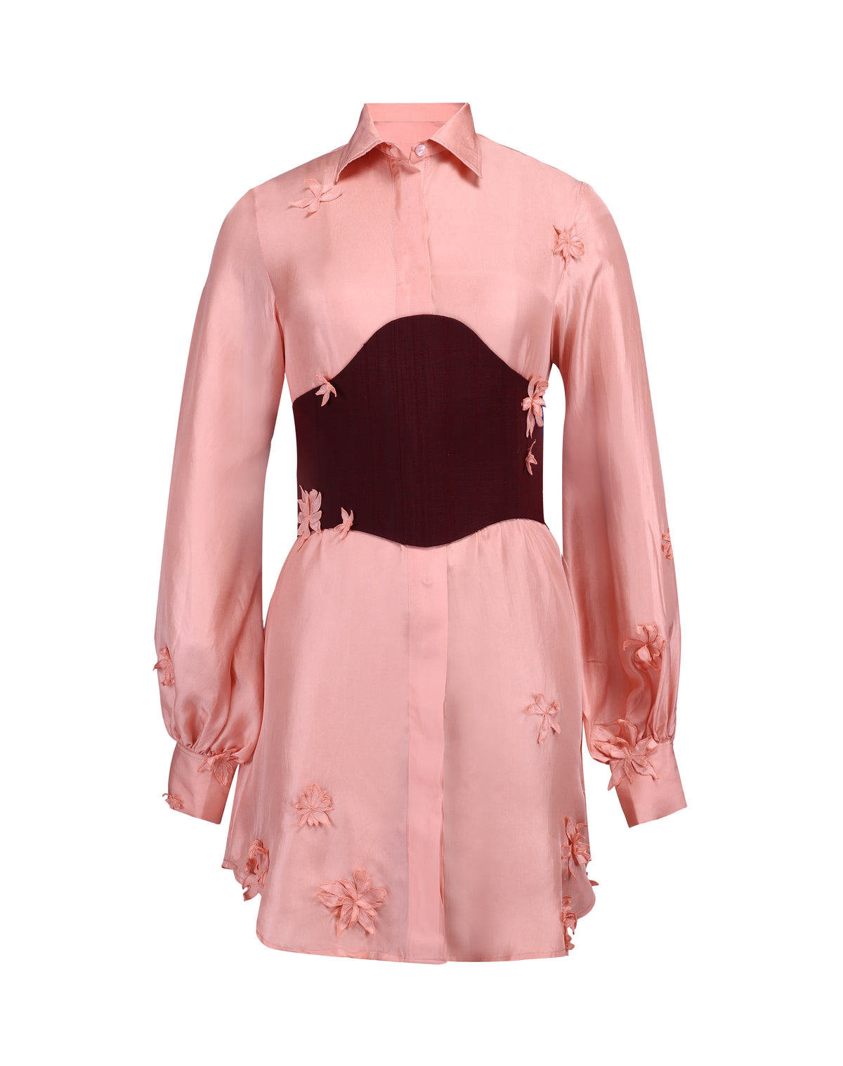 TARA SHIRT DRESS - ROSE DUST