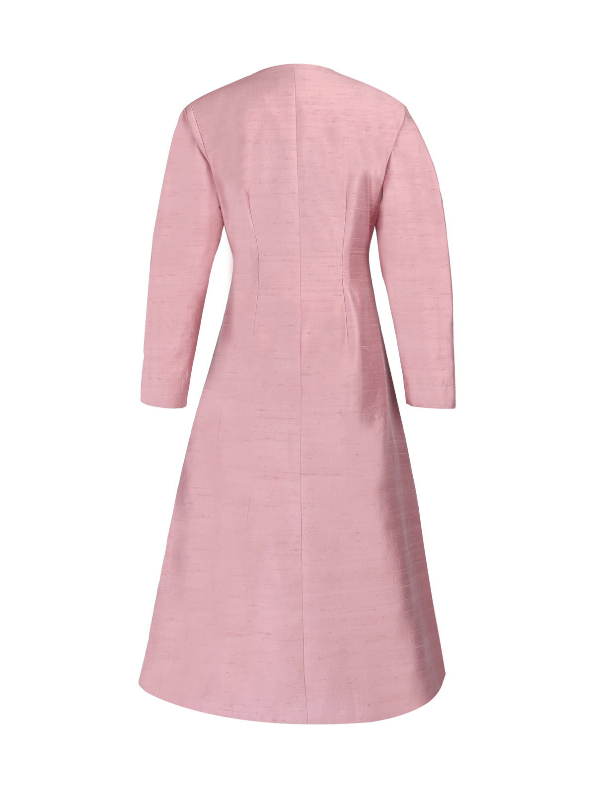 COLUMN COAT - ROSE DUST
