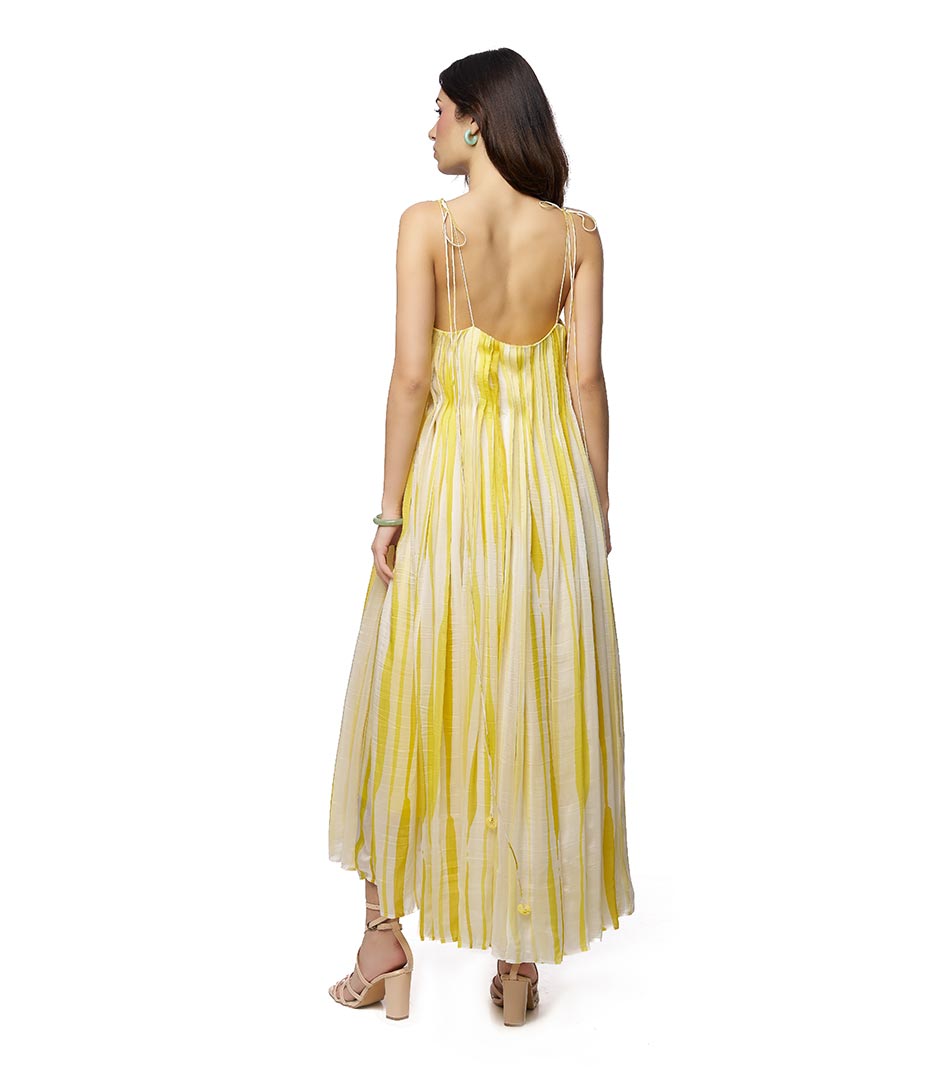 Filigrana Dress- Yellow