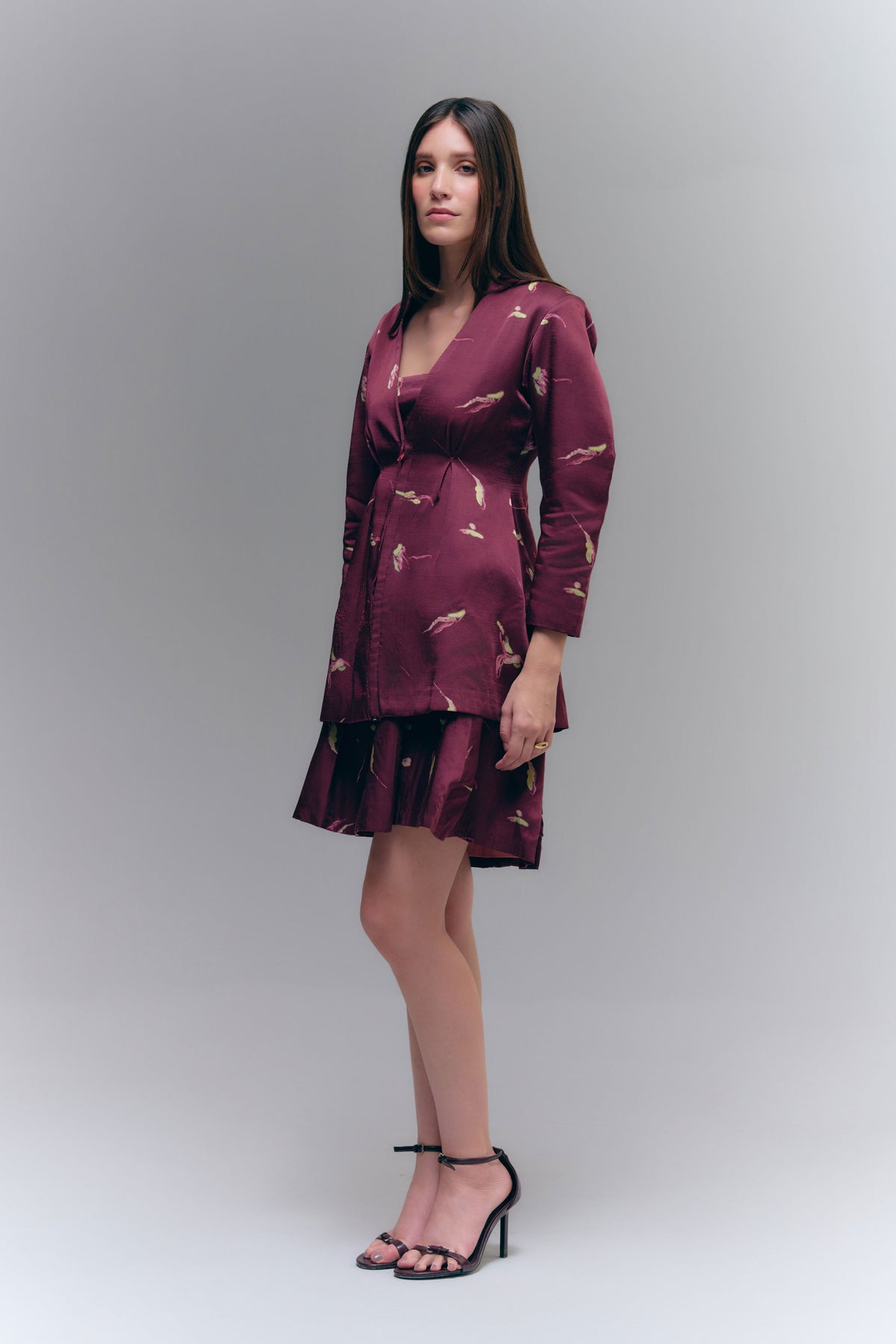 OMBRA JACKET - BURGUNDY WINE