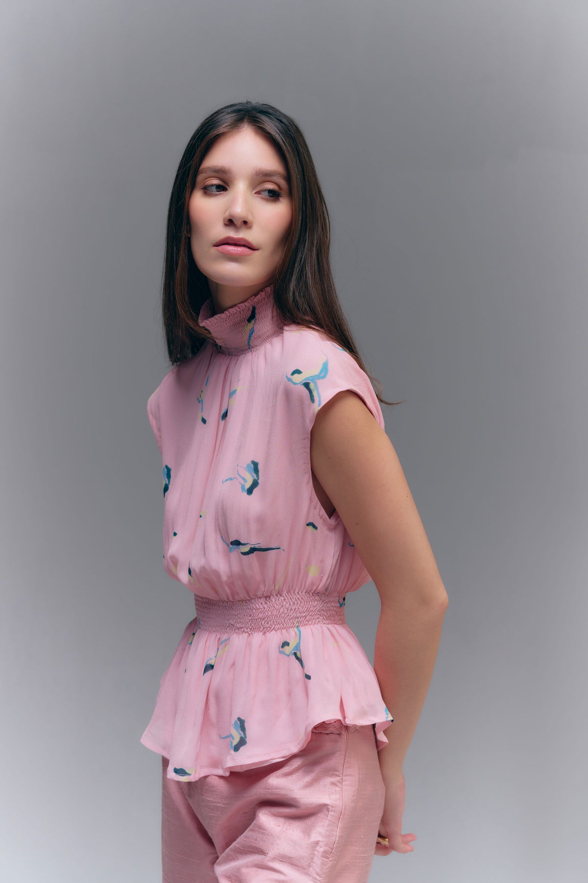 OMBRA TOP - ROSE DUST