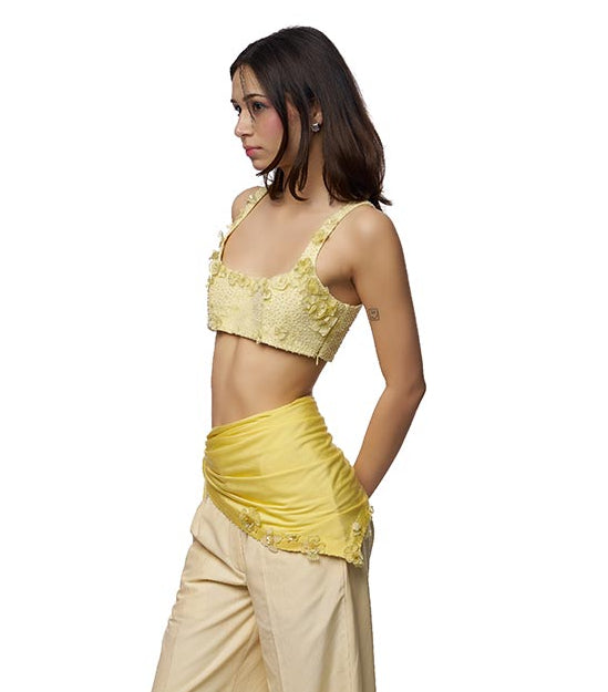 Aria Scarf - Butter Yellow