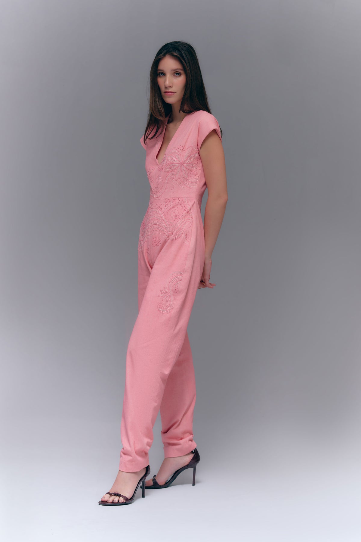 MITHILA JUMPSUIT - ROSE DUST