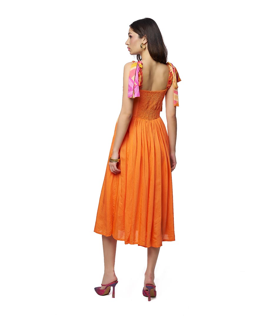 Coral Dress