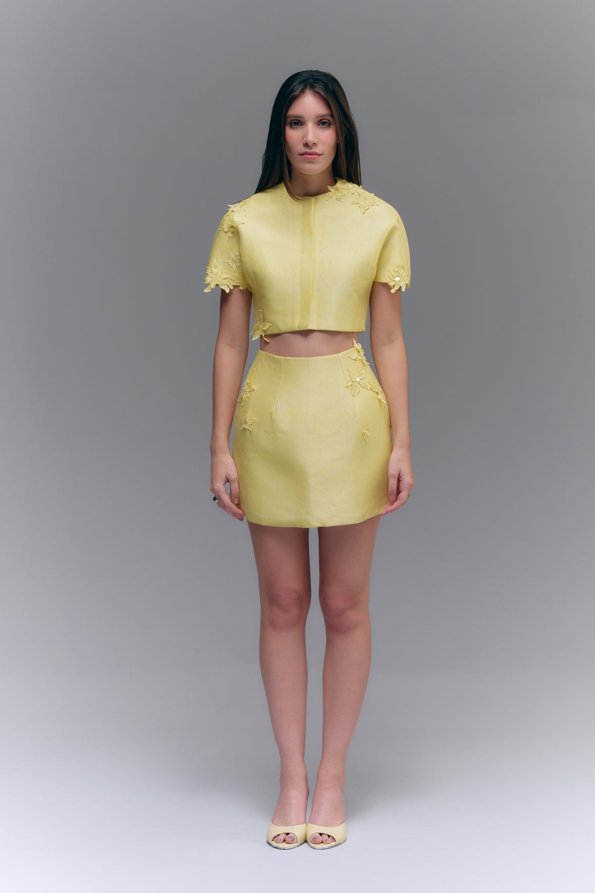 TARA CROP TOP - BUTTERCREAM