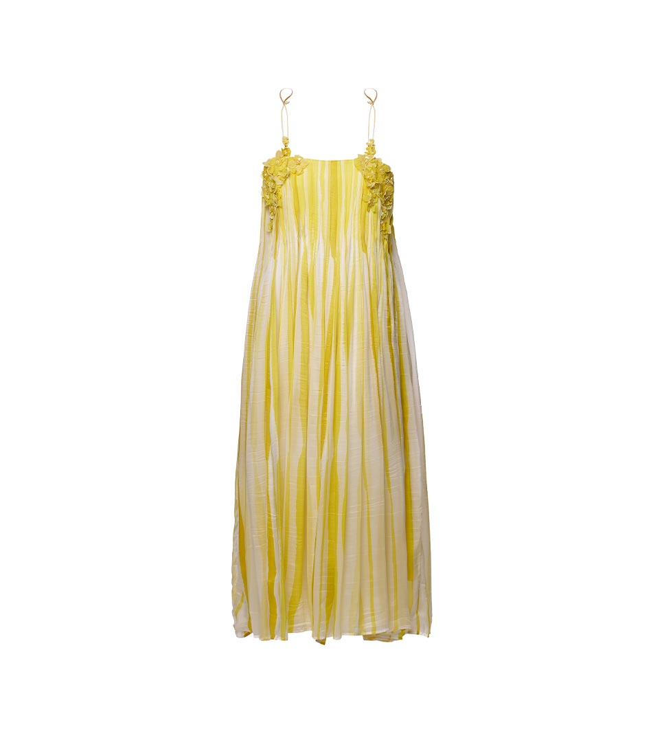 Filigrana Dress- Yellow