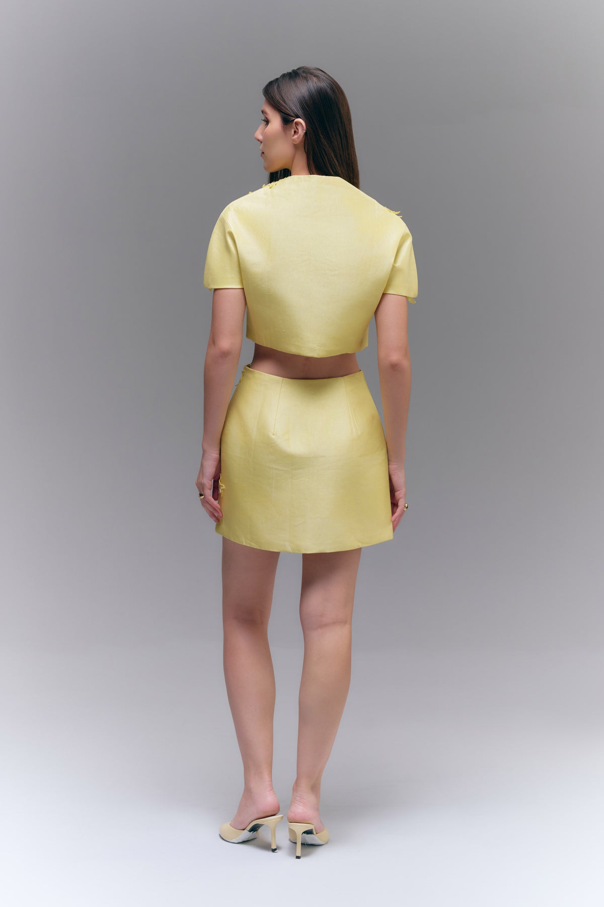 TARA CROP TOP - BUTTERCREAM