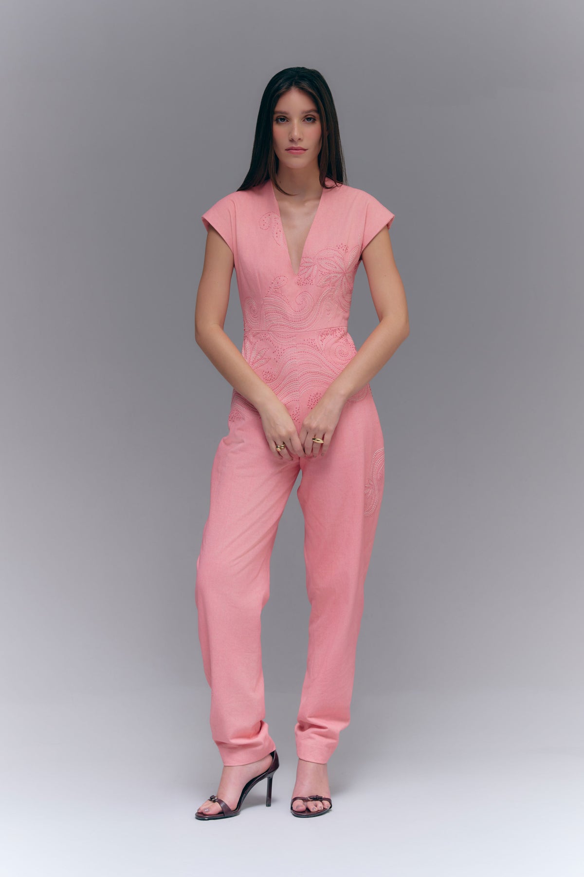 MITHILA JUMPSUIT - ROSE DUST