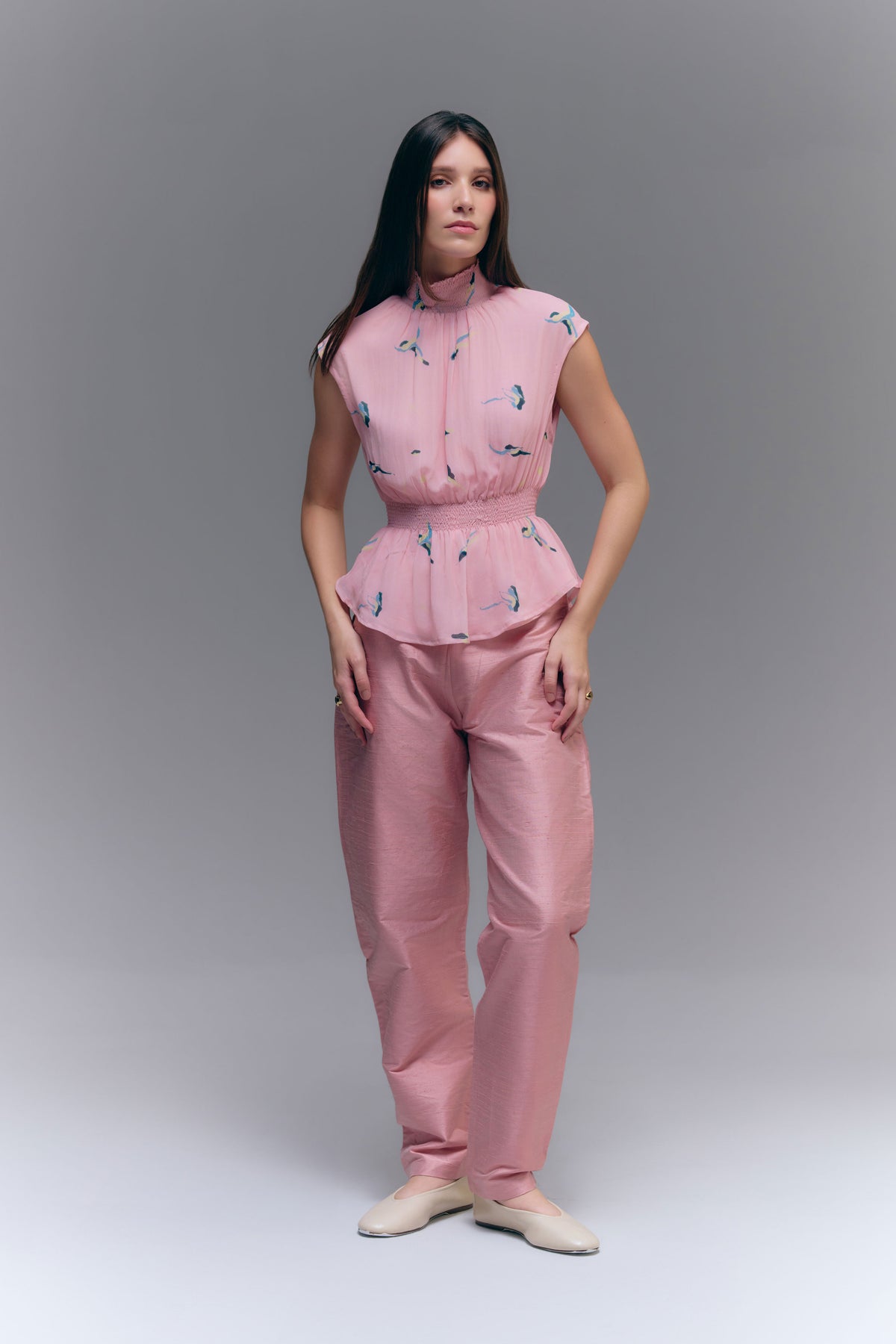 OMBRA TOP - ROSE DUST