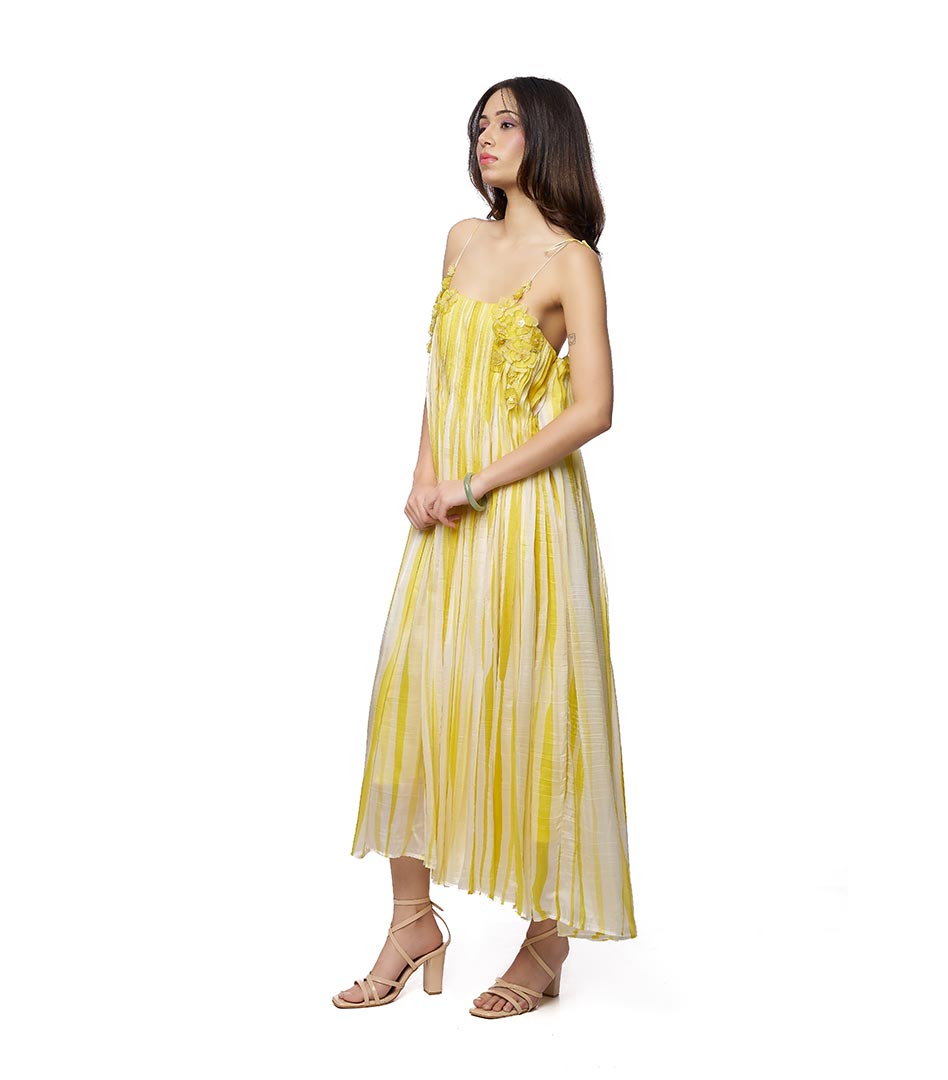 Filigrana Dress- Yellow