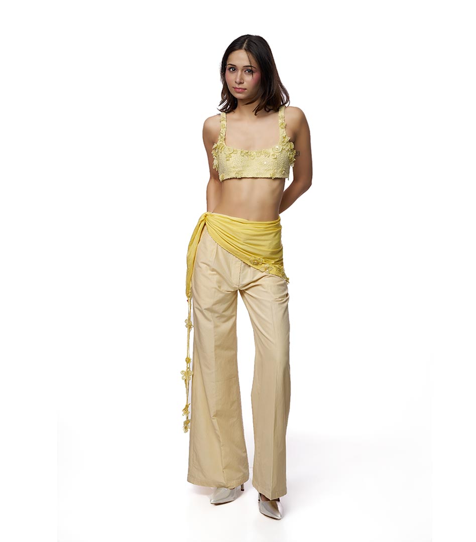Aria Scarf - Butter Yellow