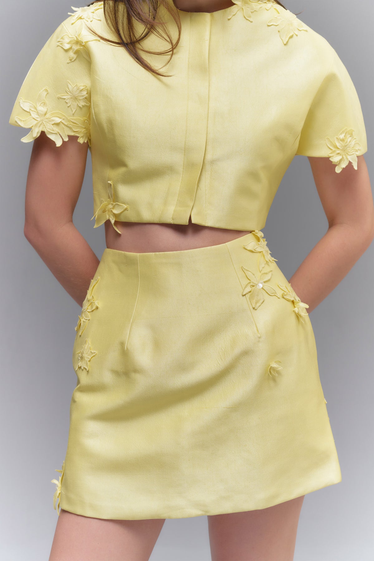 TARA CROP TOP - BUTTERCREAM
