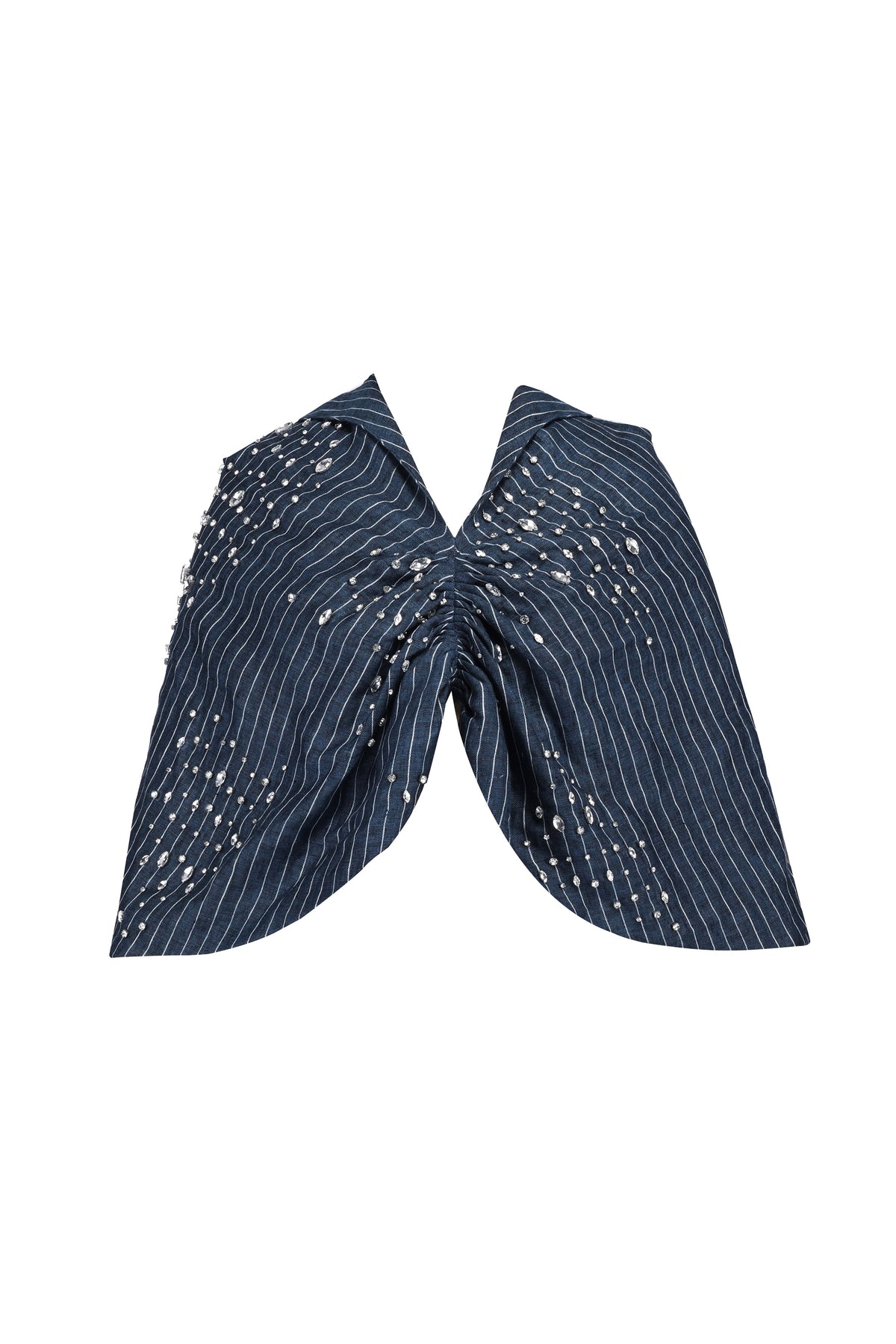 JAPA HOODED CAPE - SKY CAPTAIN
