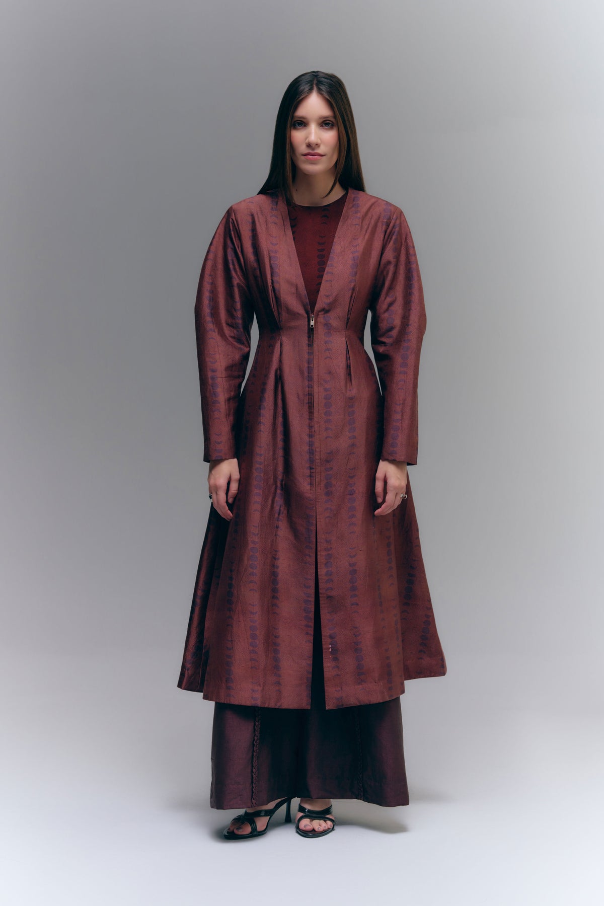 FASI COAT - CHOCOLATE BROWN