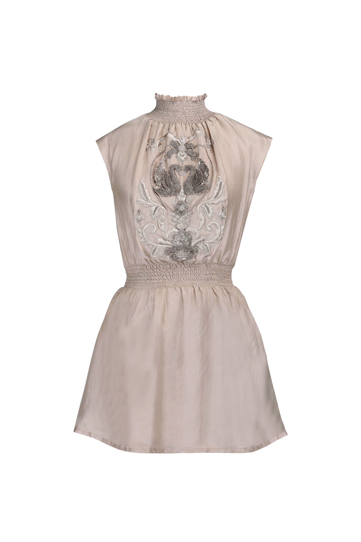 DIVINA AMO DRESS - WARM TAUPE