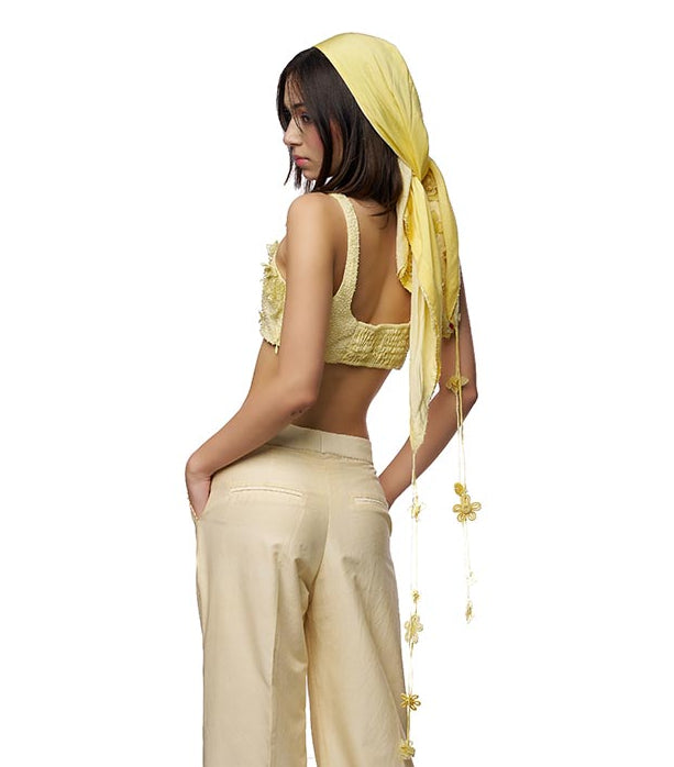 Aria Scarf - Butter Yellow