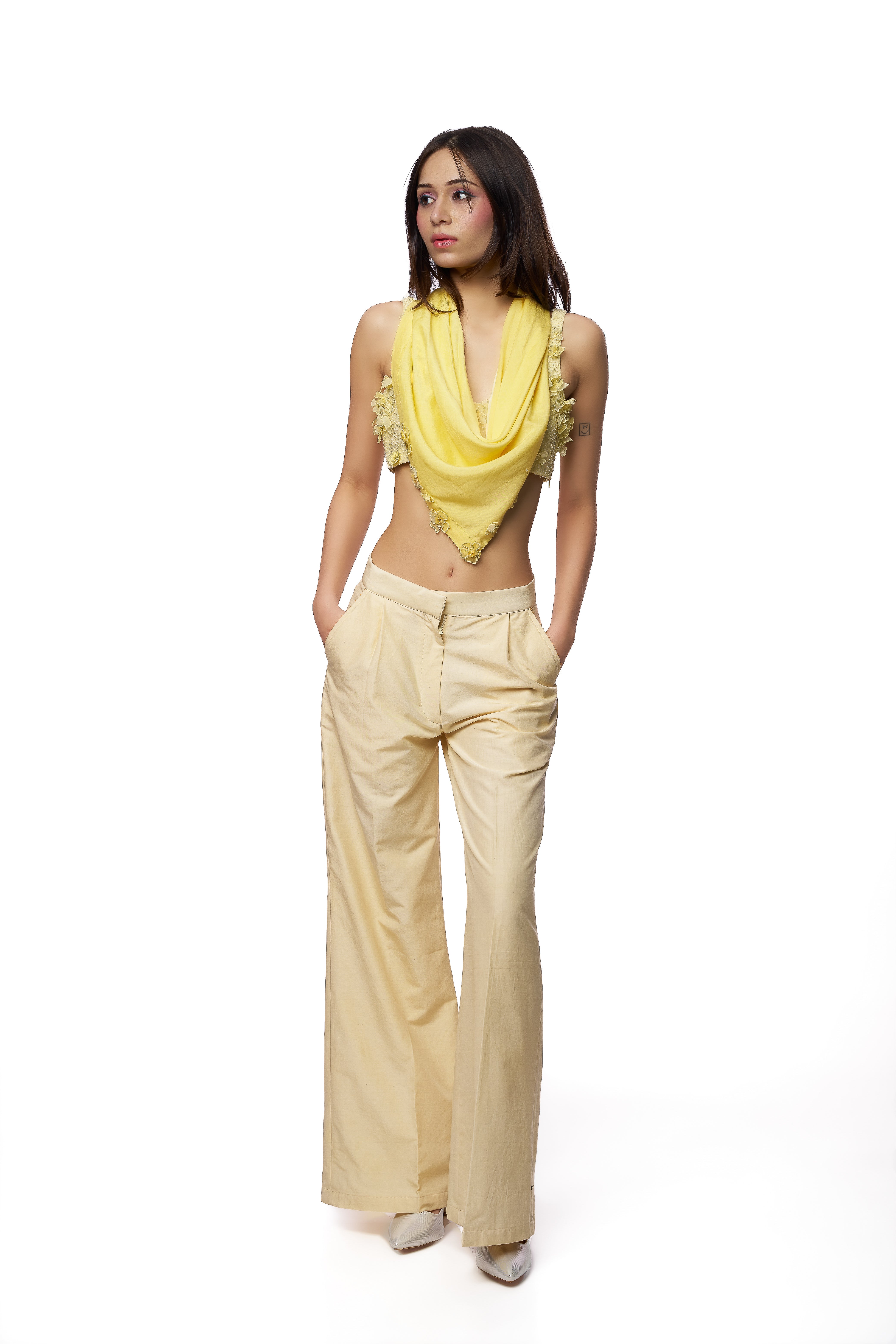 ARIA SCARF - BUTTER YELLOW