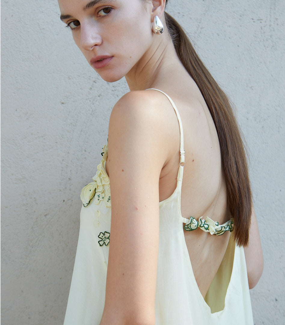 Butter Yellow Tent Dress