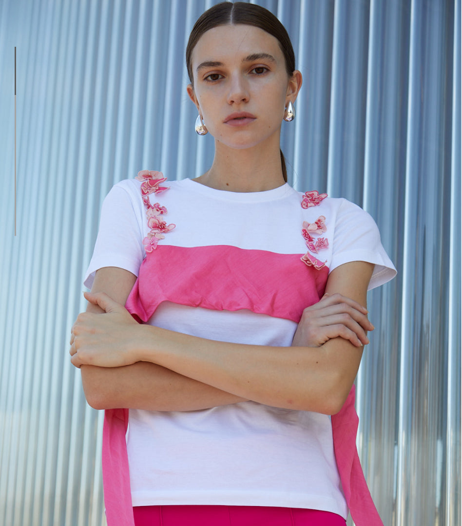 Rosa Flap T-shirt